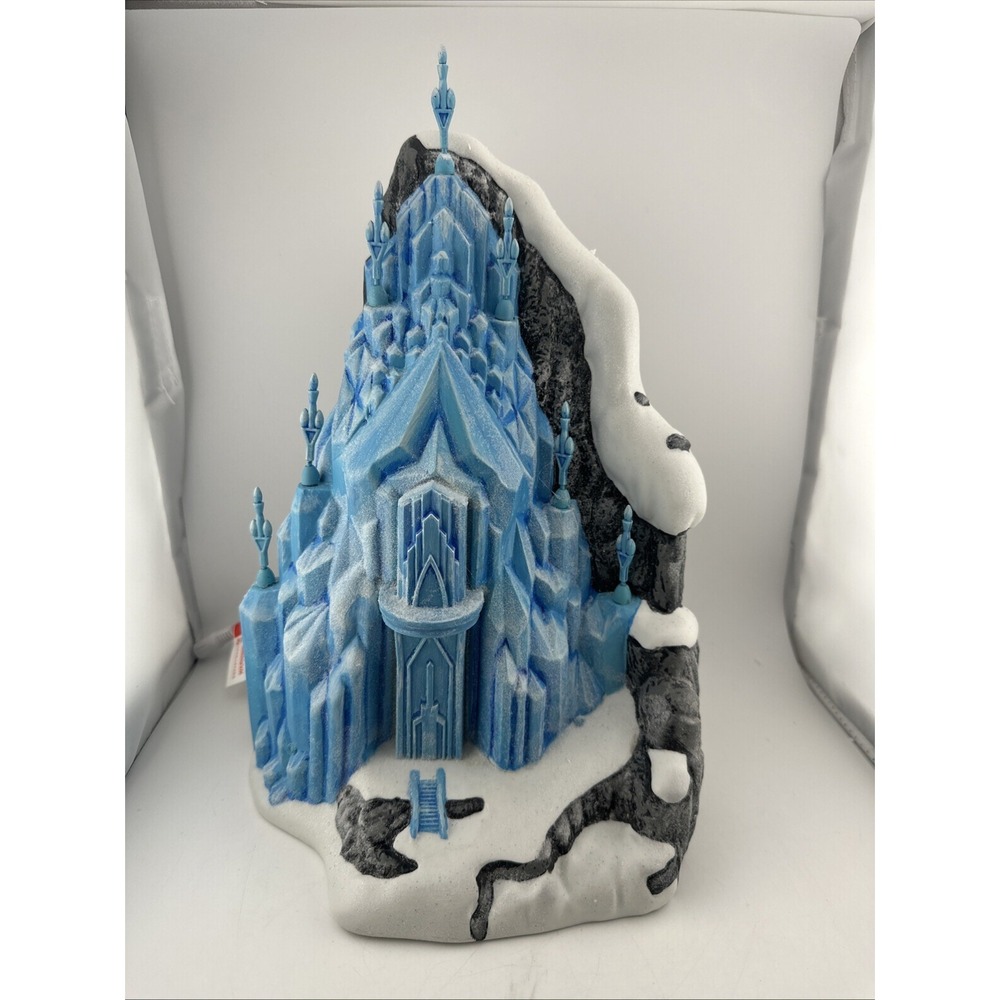 Dept 56 Disney Frozen Elsa's Ice Palace Lighted Porcelain Building Retired